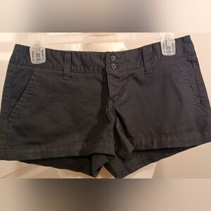 Mossimo Short Black Shorts Sz 5 Jrs #0208